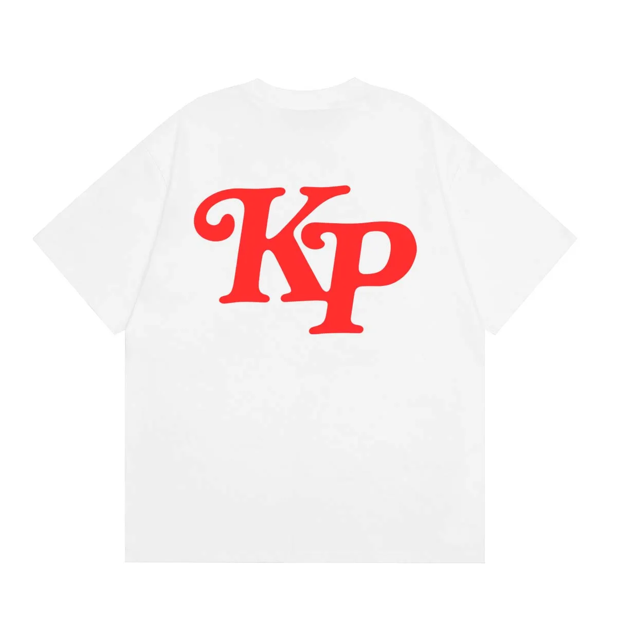 KENZO BY VERDY KP New Year limited oversized T-shirt Color: White Black Tibetan Blue Red Size: M L